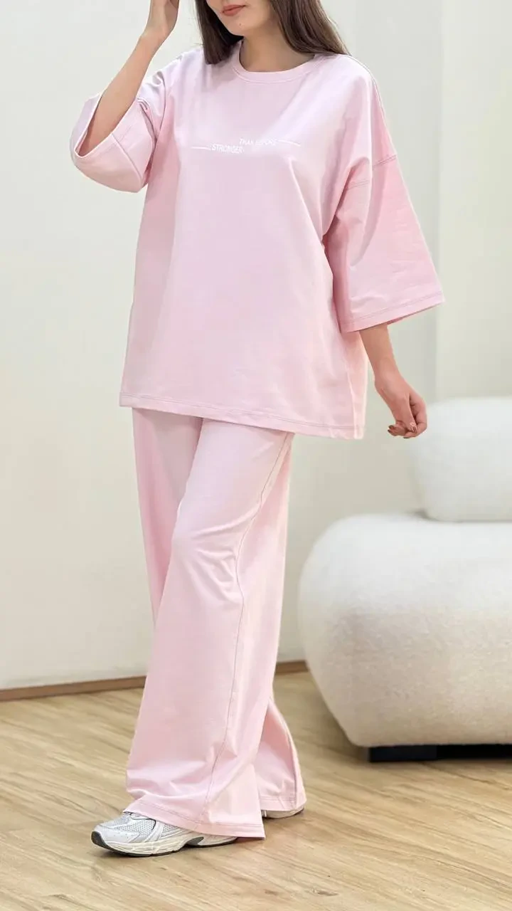 ست زنانه تیشرت و شلوار