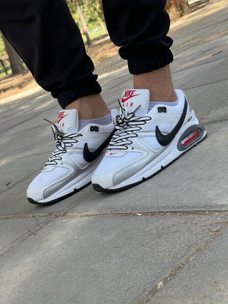 کتونی نایک ایر مکس (Air Max) سفید کوالتی مستر بالاترین کیفیت (بارکد اصالت کالا)