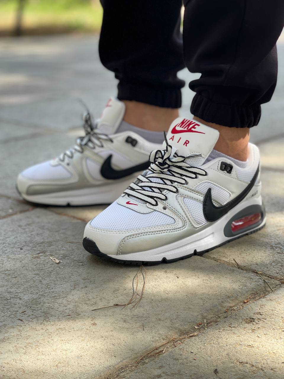 کتونی نایک ایر مکس (Air Max) سفید کوالتی مستر بالاترین کیفیت (بارکد اصالت کالا)