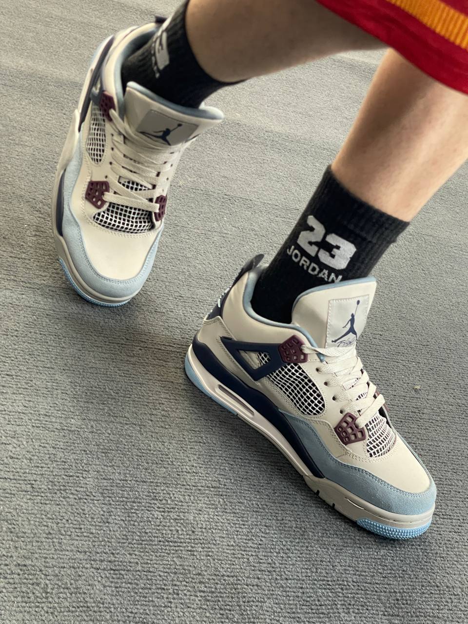نایک ایر جردن۴(nike air jordan)کوالتی مستر بالاترین کیفیت (بارکد اصالت کالا)