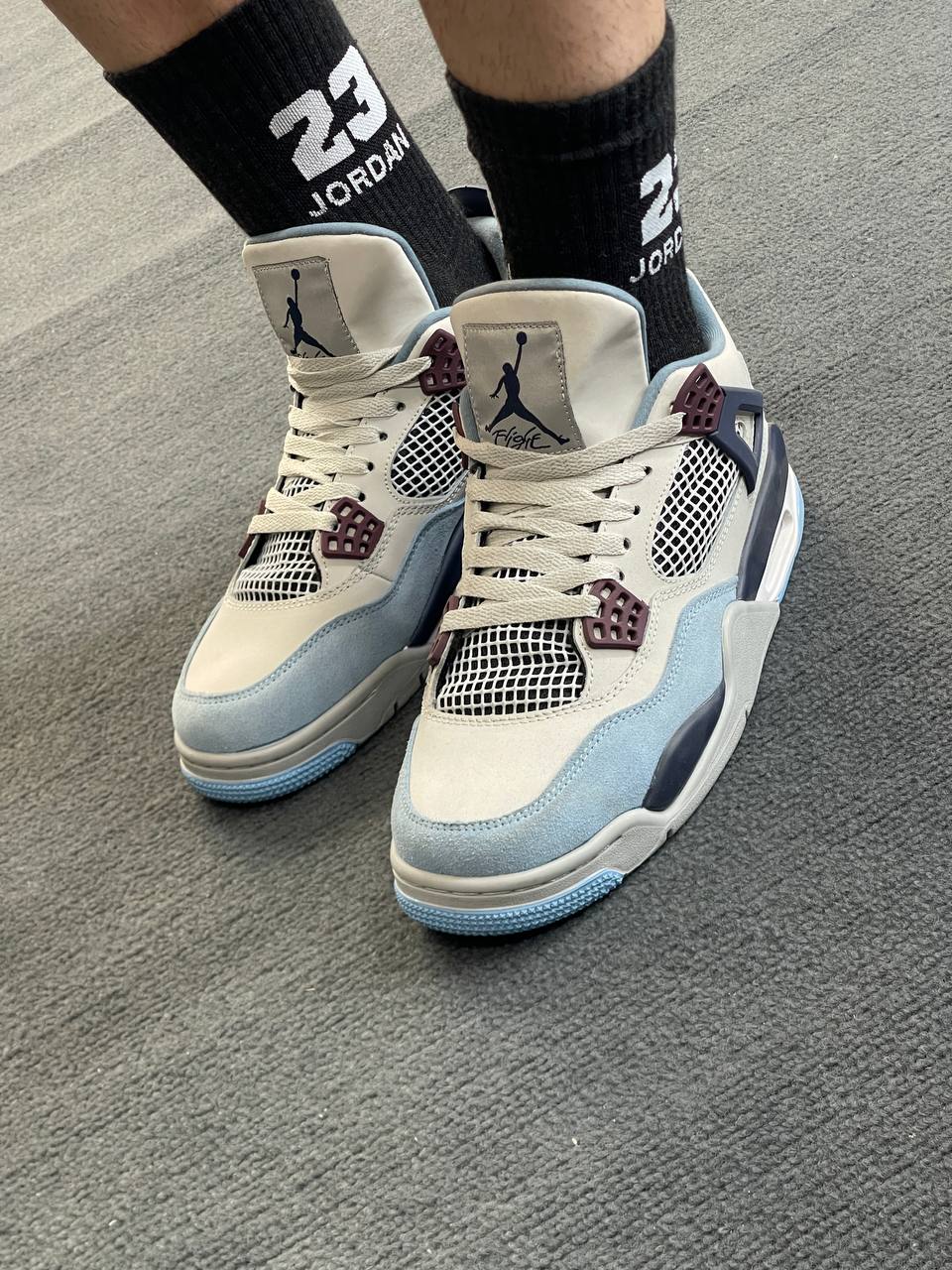 نایک ایر جردن۴(nike air jordan)کوالتی مستر بالاترین کیفیت (بارکد اصالت کالا)