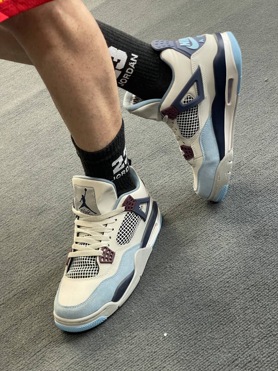 نایک ایر جردن۴(nike air jordan)کوالتی مستر بالاترین کیفیت (بارکد اصالت کالا)