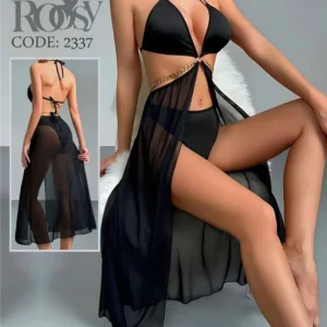 لباس خواب حریر فانتزی برند roosy