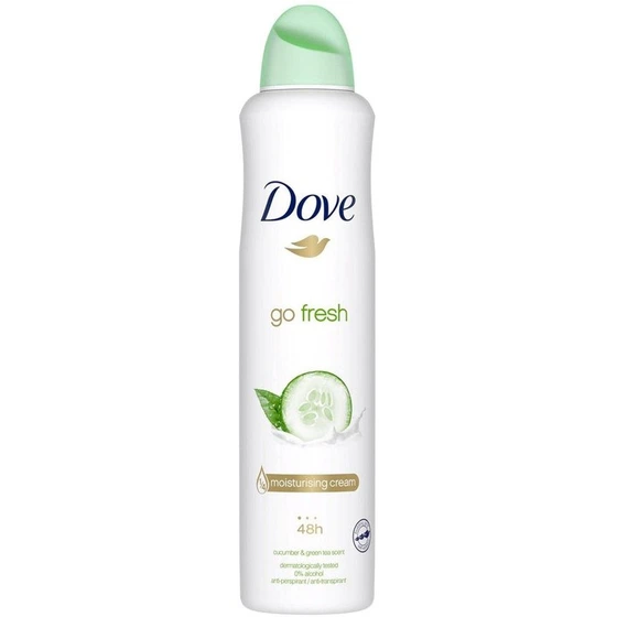 اسپری ضدتعریق خیار و چای سبز داو Dove Go Fresh حجم 250 میلی لیتر