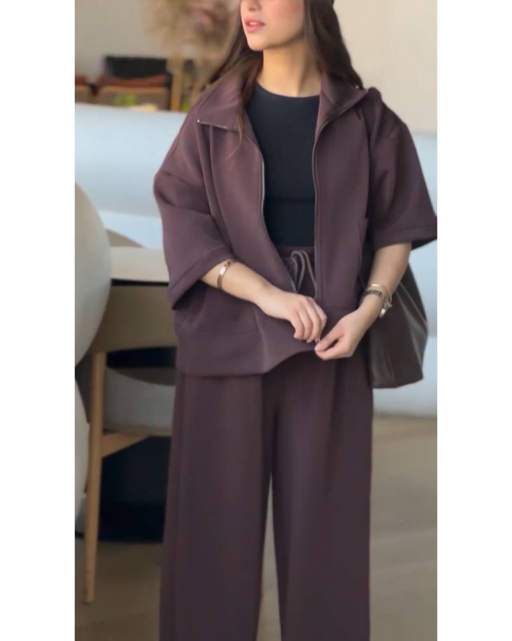 🍂 ست زنانه سویشرت شلوار 🍂