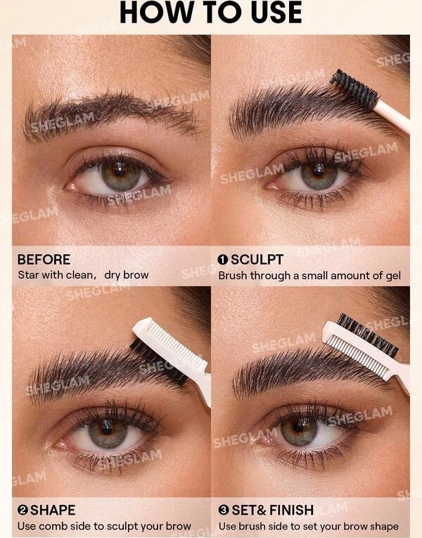 ژل ابرو لمینیت بی رنگ Save It Laminating Brow Gel