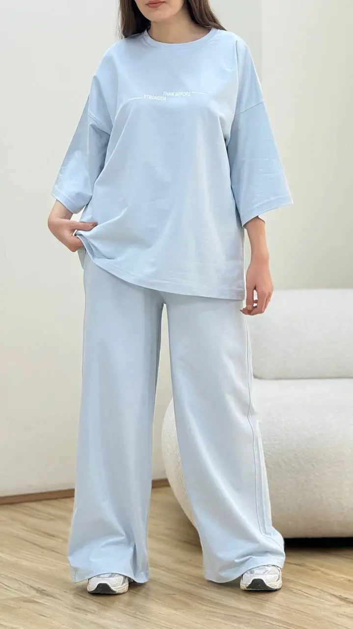 ست زنانه تیشرت و شلوار